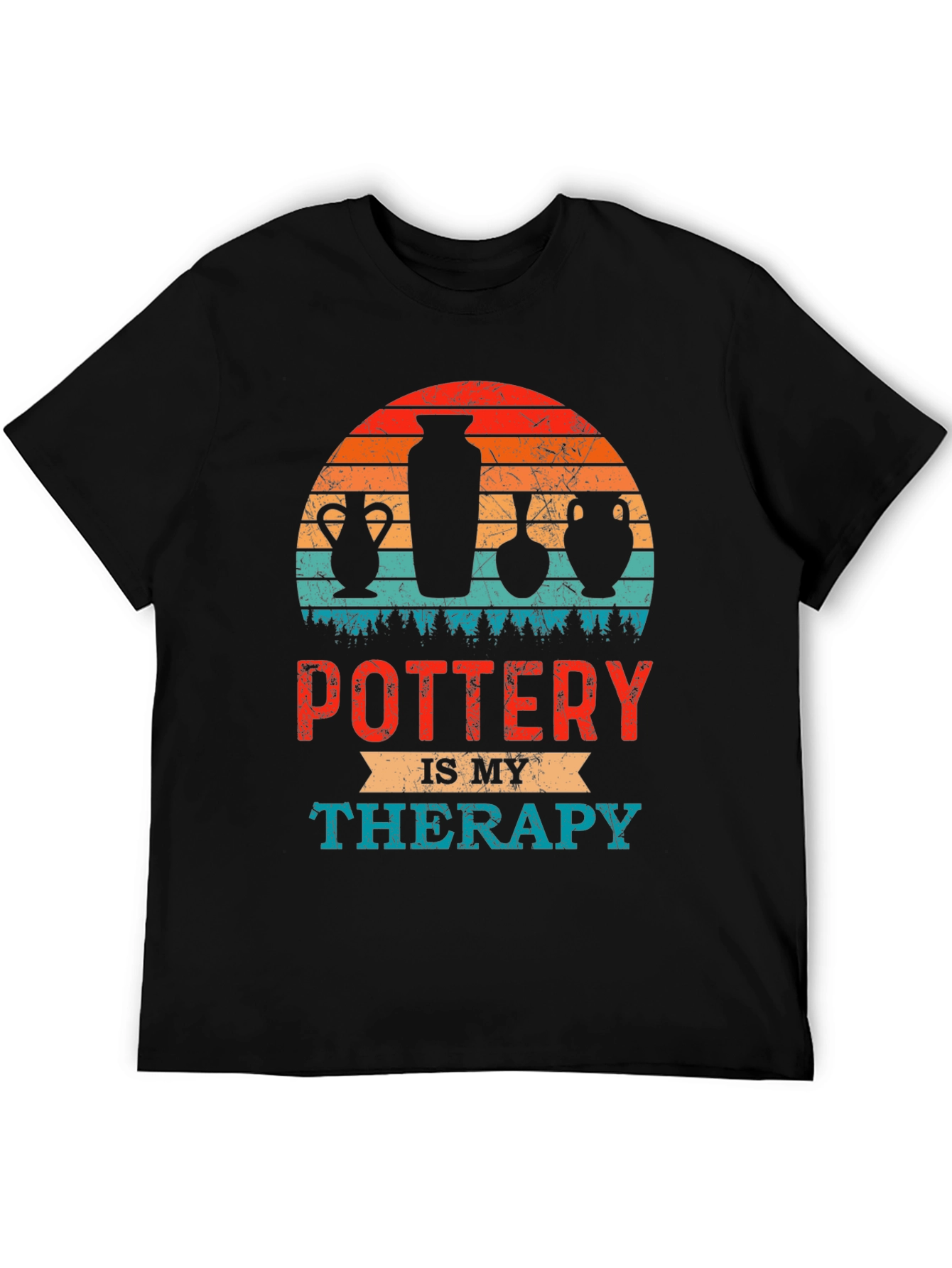 Pottery Is My Therapy Graphic Tee