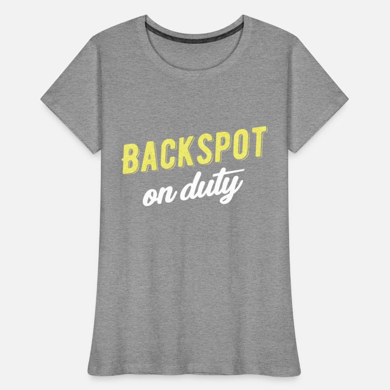 Backspot On Duty Funny Athletes Spotter Dancing