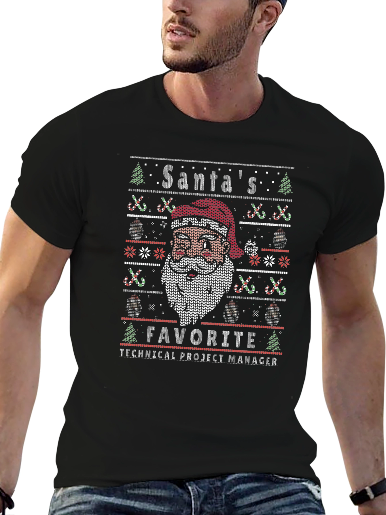 Santas Favorite Technical Project Manager T-Shirt