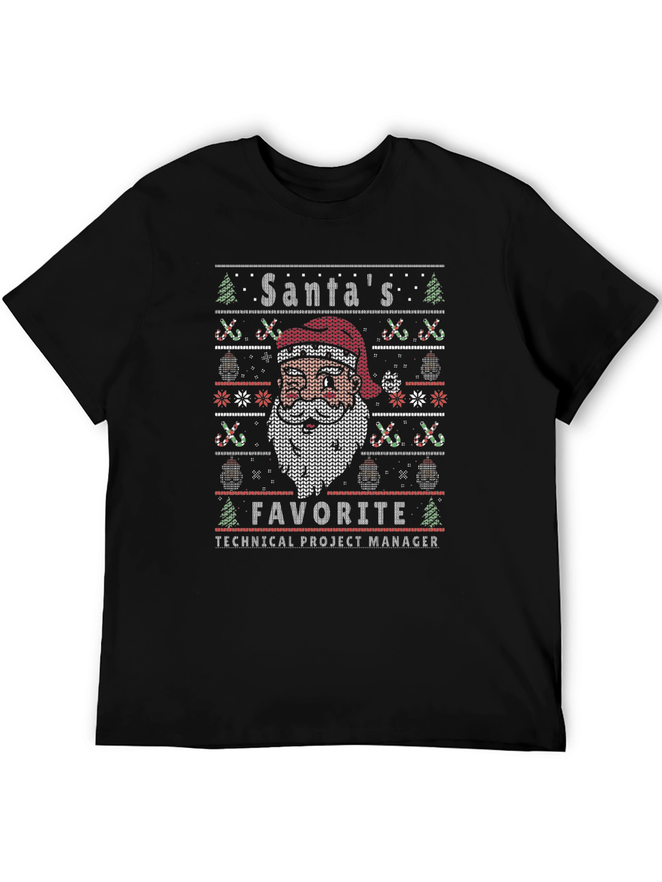 Santas Favorite Technical Project Manager T-Shirt