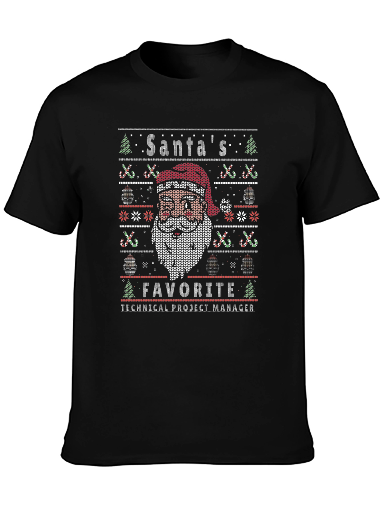 Santas Favorite Technical Project Manager T-Shirt