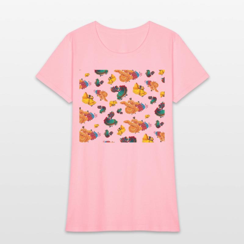 Baile Folklorico Mexican Dancers Pattern