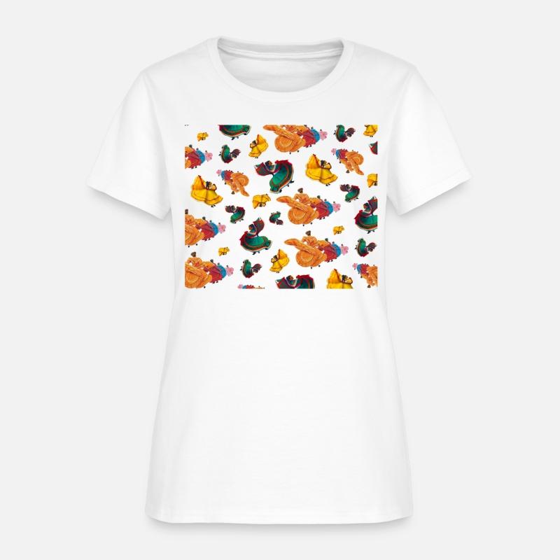 Baile Folklorico Mexican Dancers Pattern