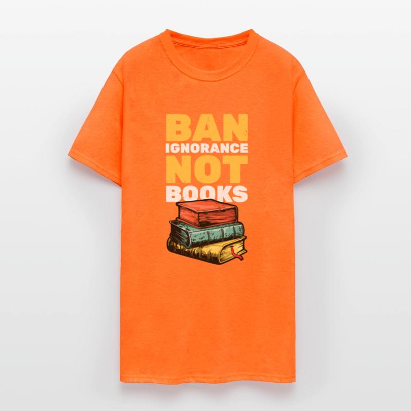 Ban Ignorance Not Book Funny Book Lover Reader