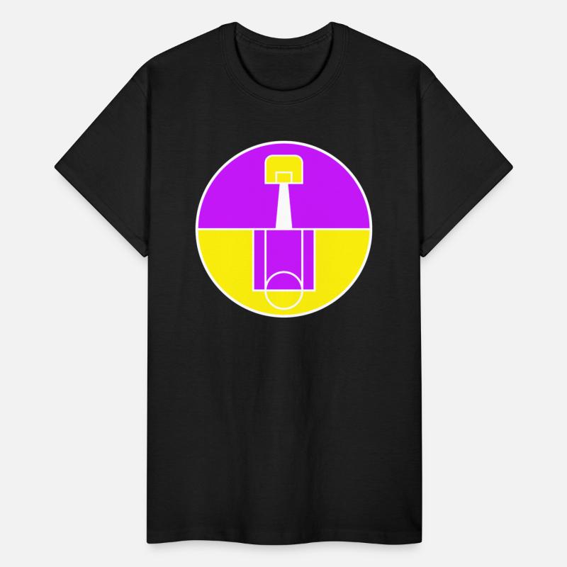 Basketball Court Emblem