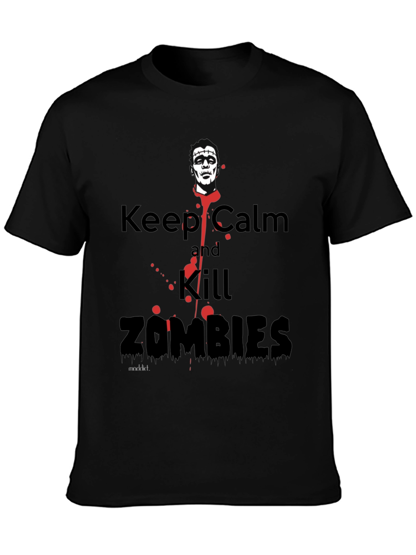 Keep Calm and Kill Zombies Graphic Tee