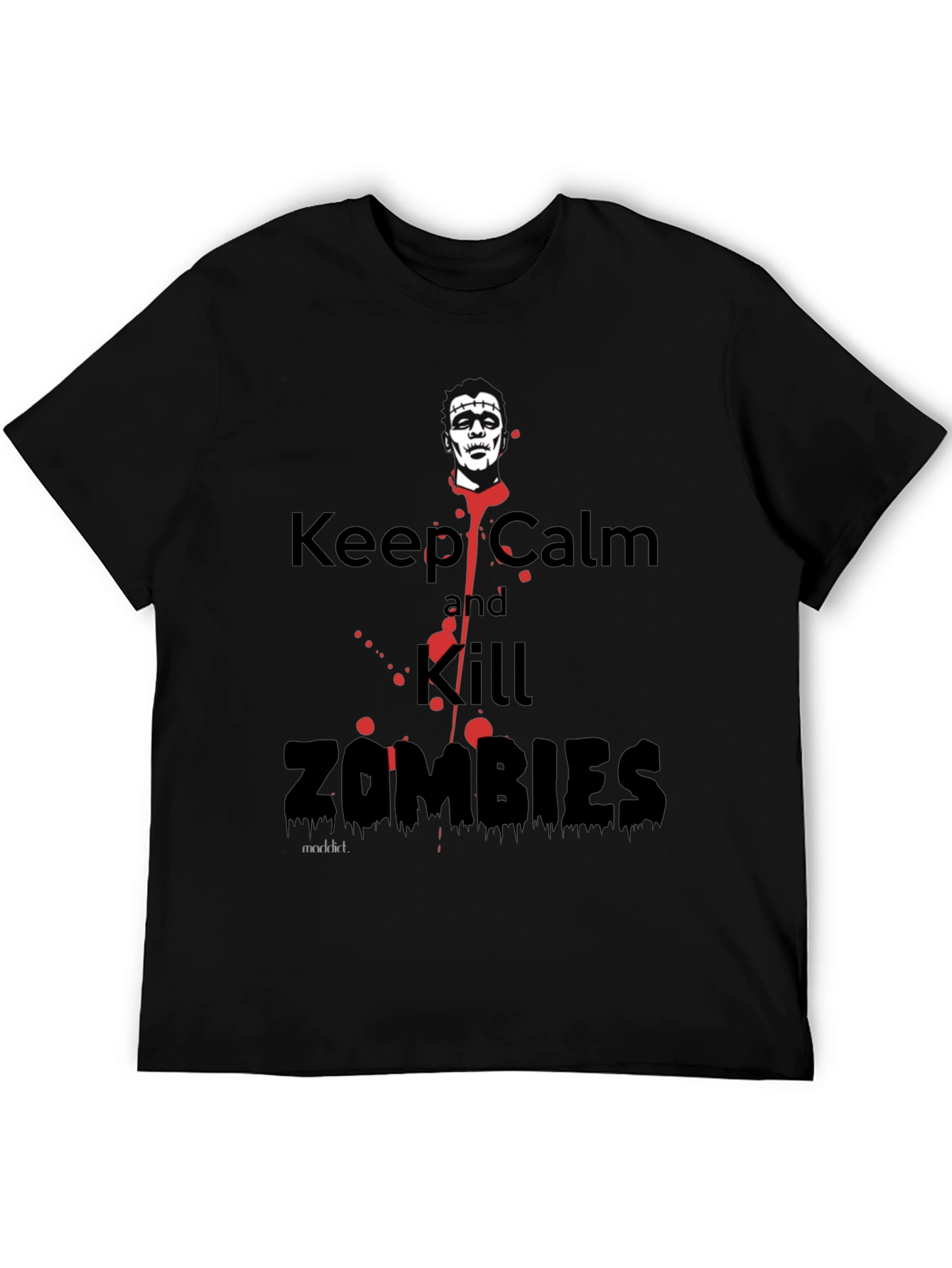 Keep Calm and Kill Zombies Graphic Tee