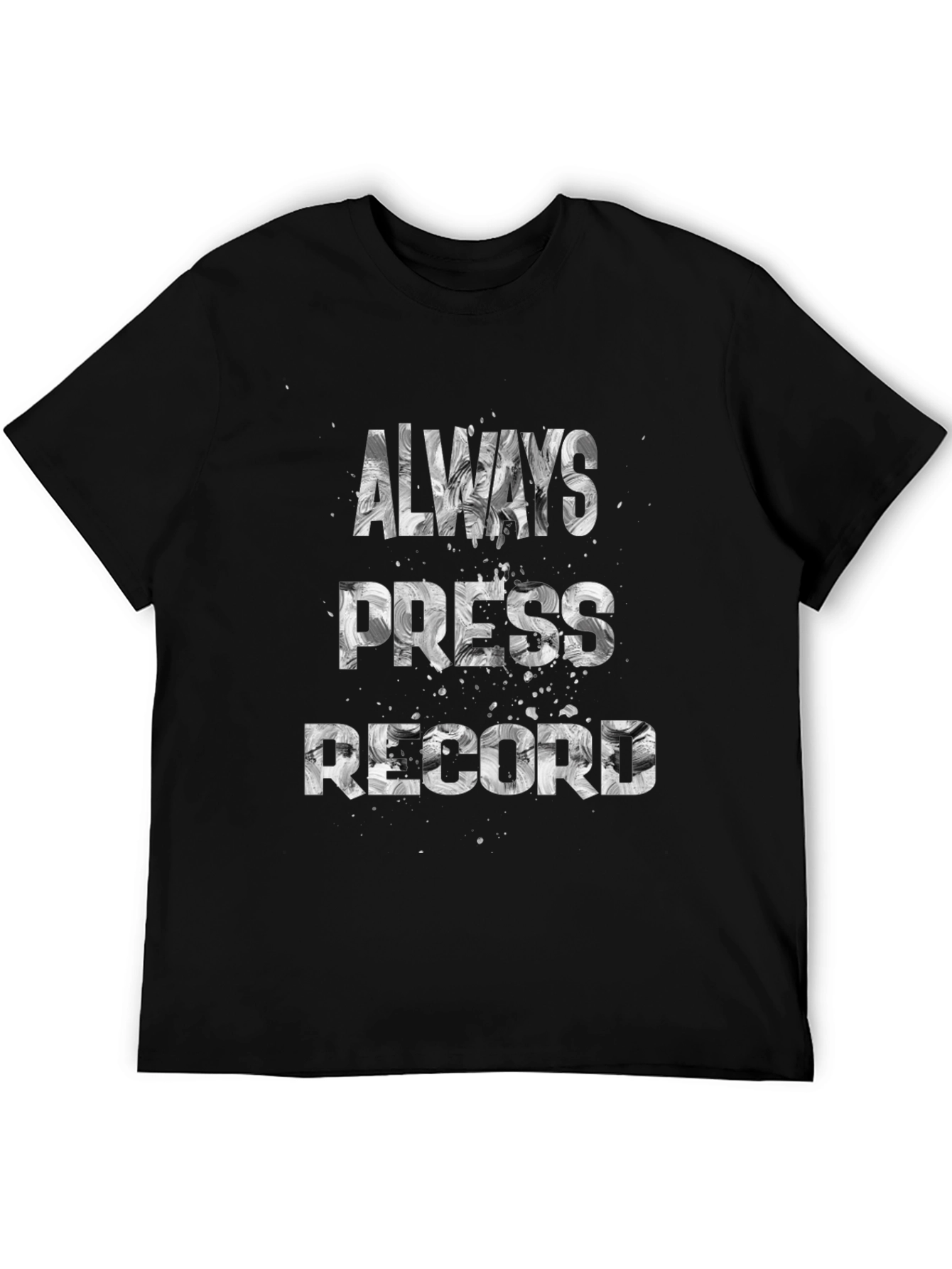 Always Press Record Graphic Tee