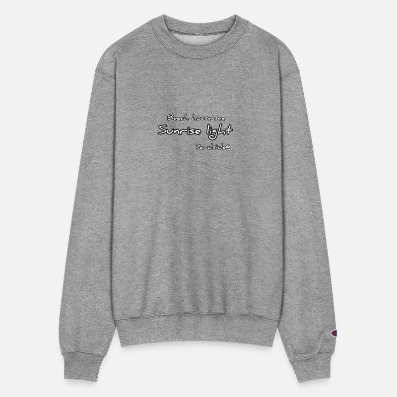 Beach house sea Sunrise light Yardside font