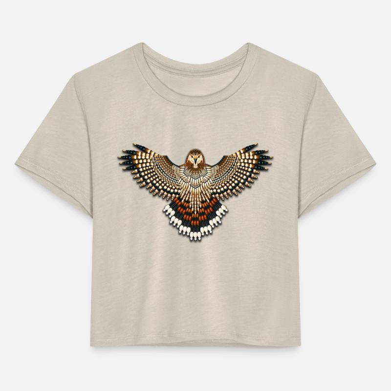 Beaded Red-Tailed Hawk