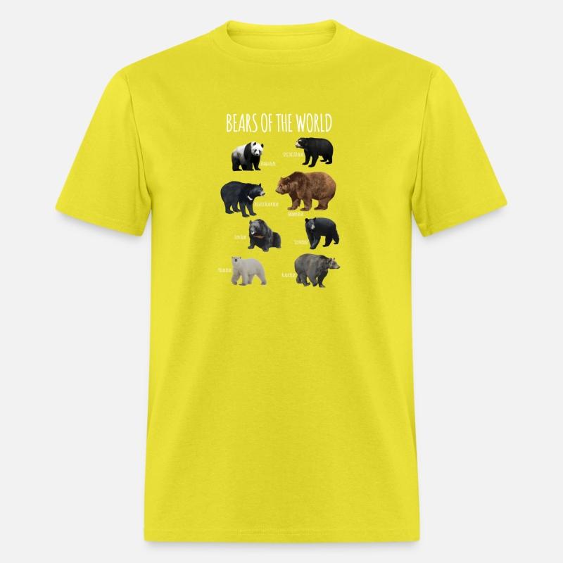 Bears Of The World Panda Polar Grizzly Black Bear