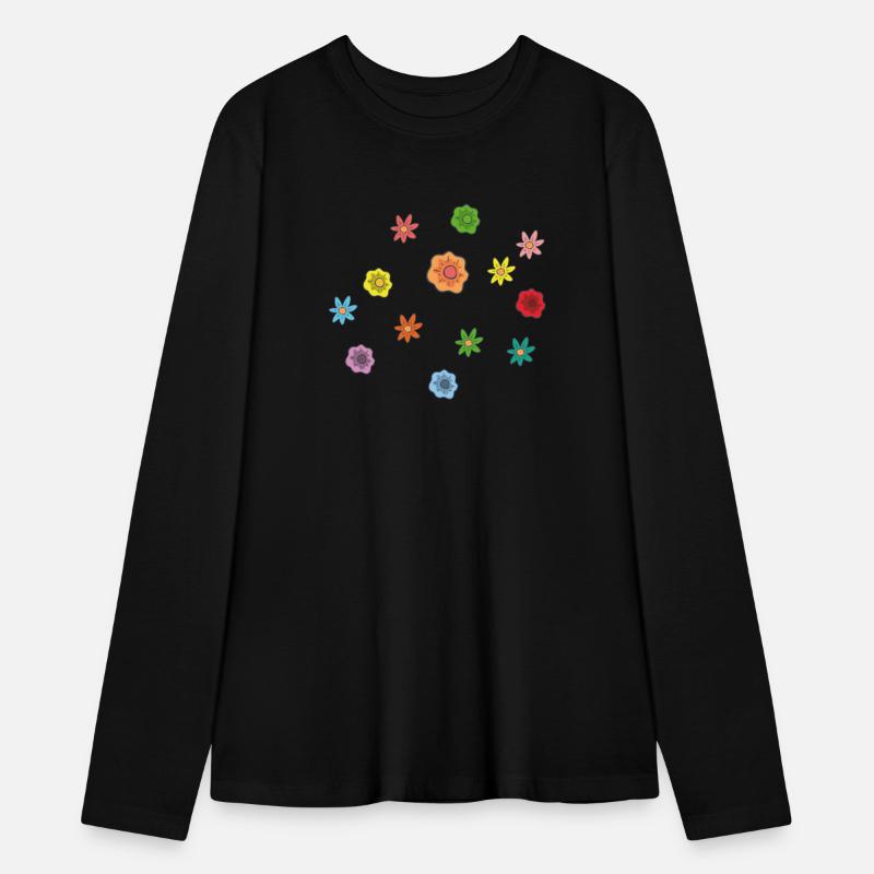 Beautiful group of colorful flowers