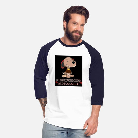 Best pet dog with text typography design