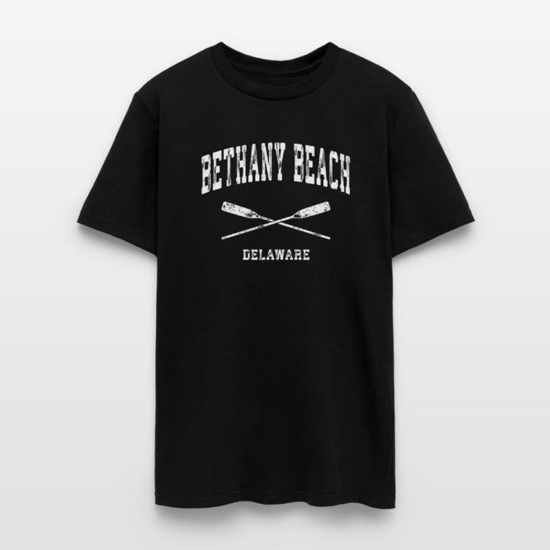 Bethany Beach Delaware Nautical Crossed Oars