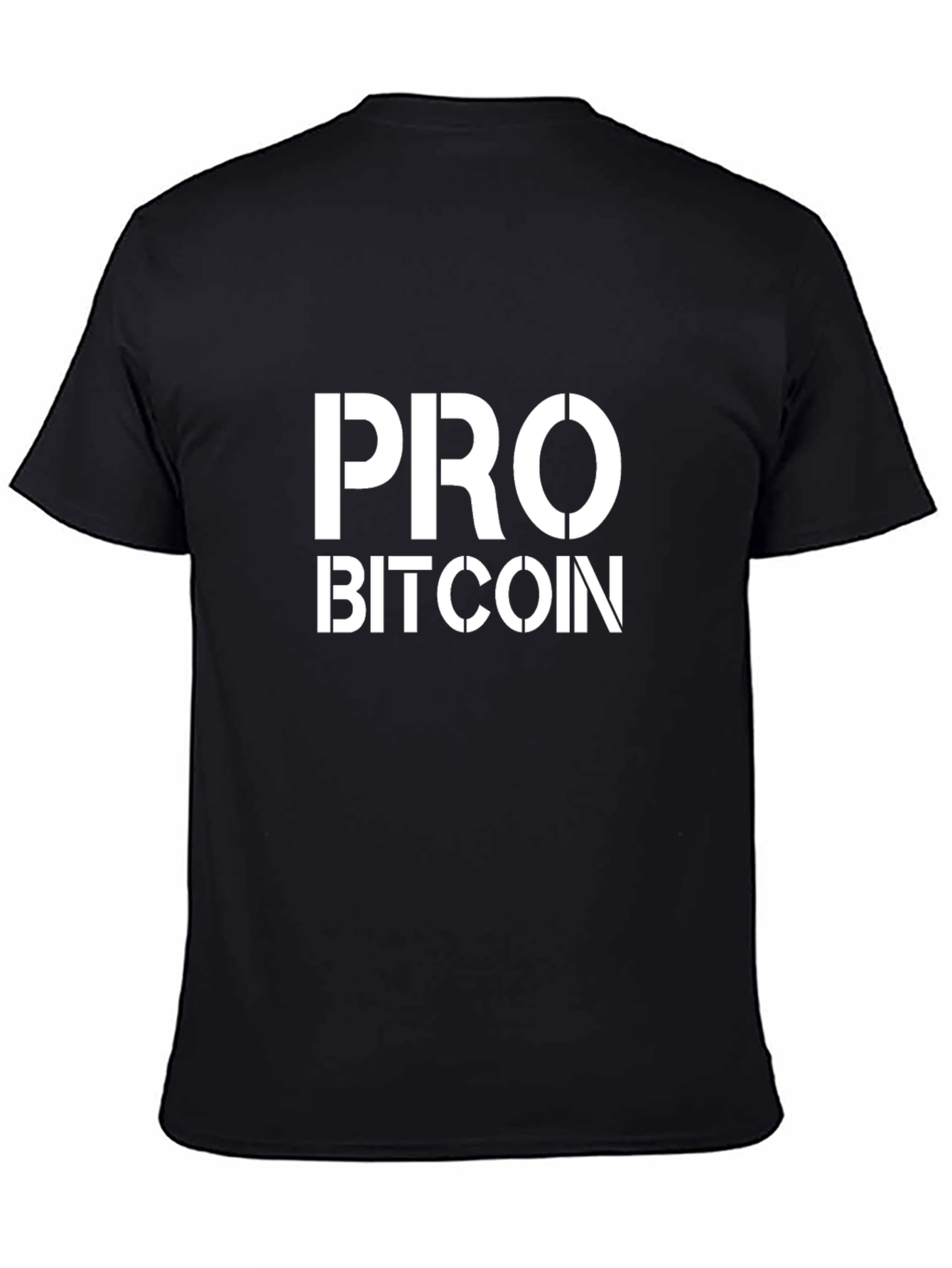 Pro Bitcoin Graphic T-Shirt - Crypto Supporter Tee