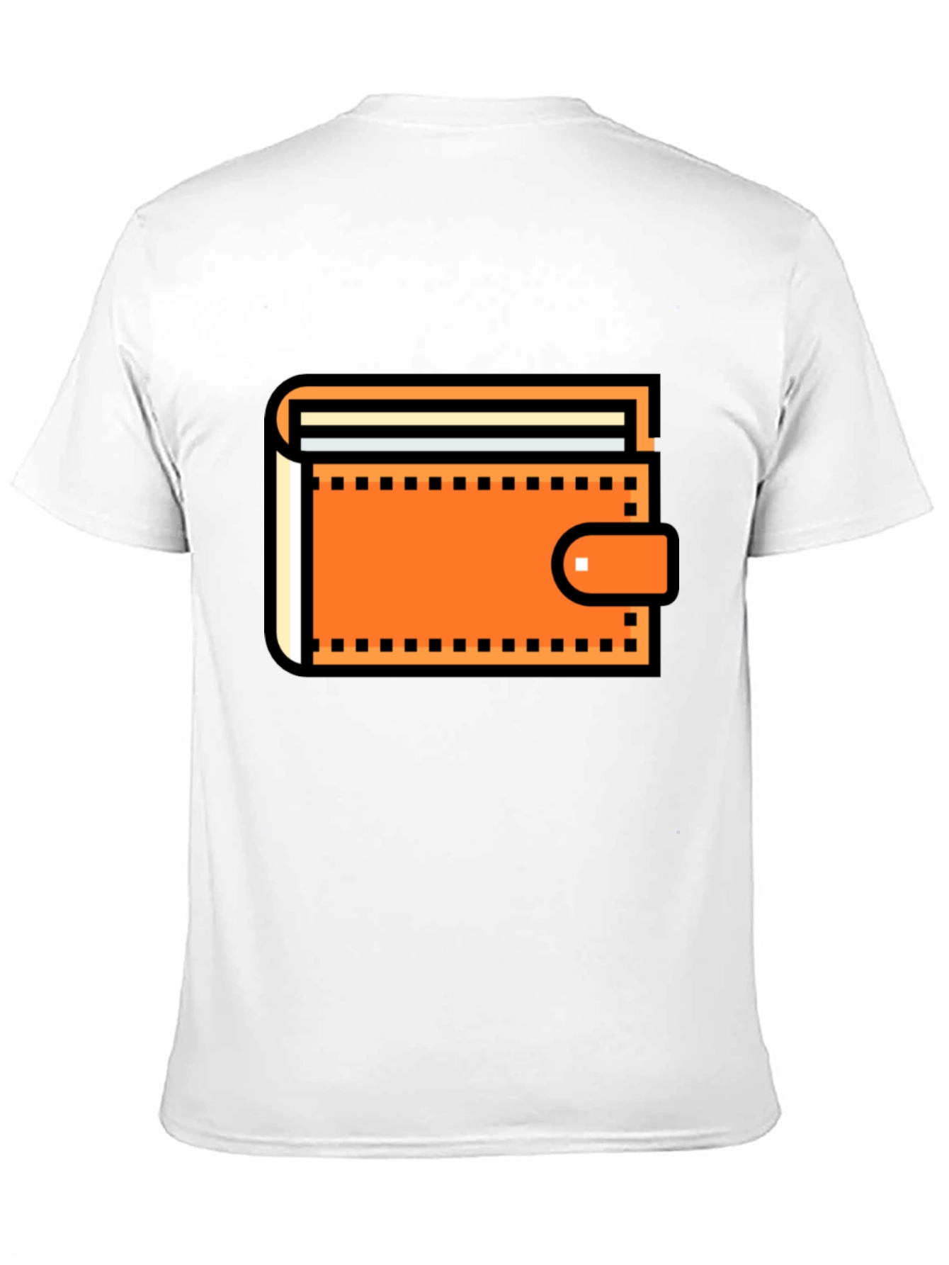 Wallet Graphic Black T-Shirt