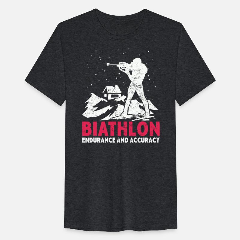 Biathlon Ski Race Competition Winter Sports