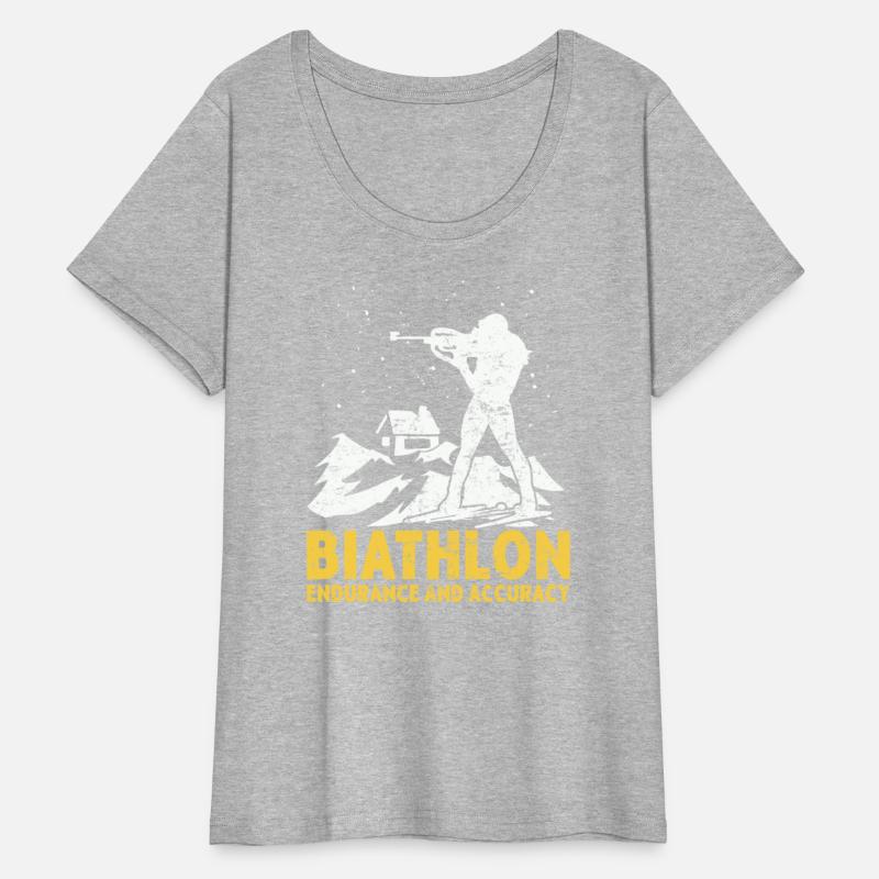 Biathlon Ski Race Competition Winter Sports