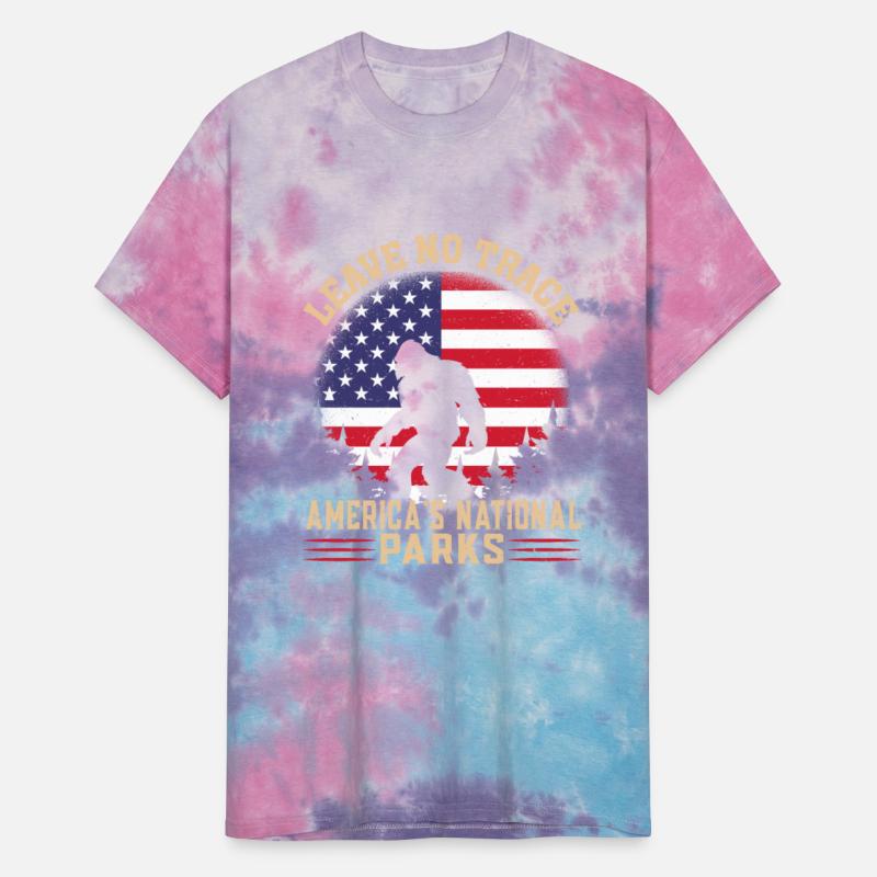 Bigfoot Leave No Trace America National Parks Teel