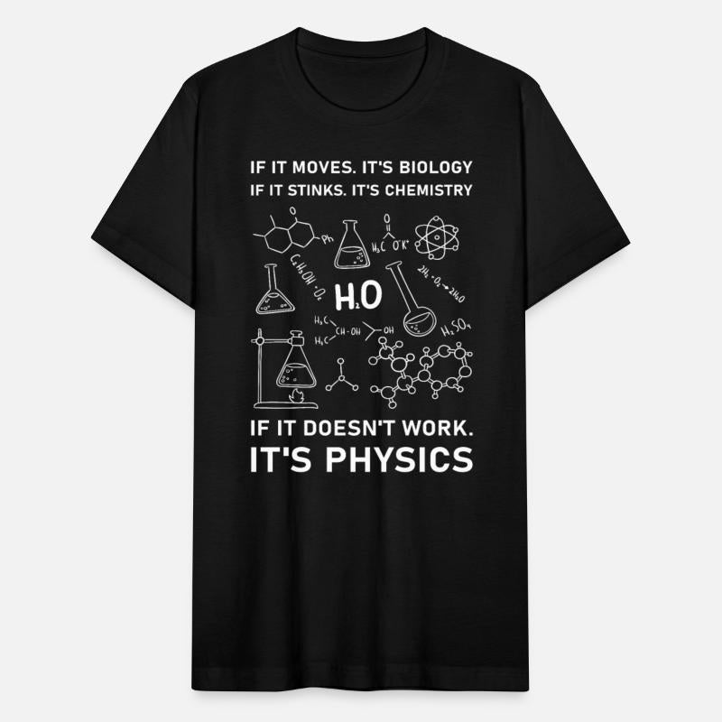 Biology or Chemistry. Doesn't work it's Physics