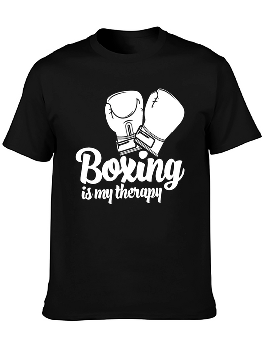 Boxing is My Therapy T-Shirt