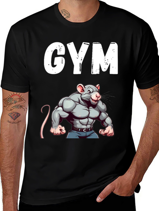 Gym Rat Black T-Shirt