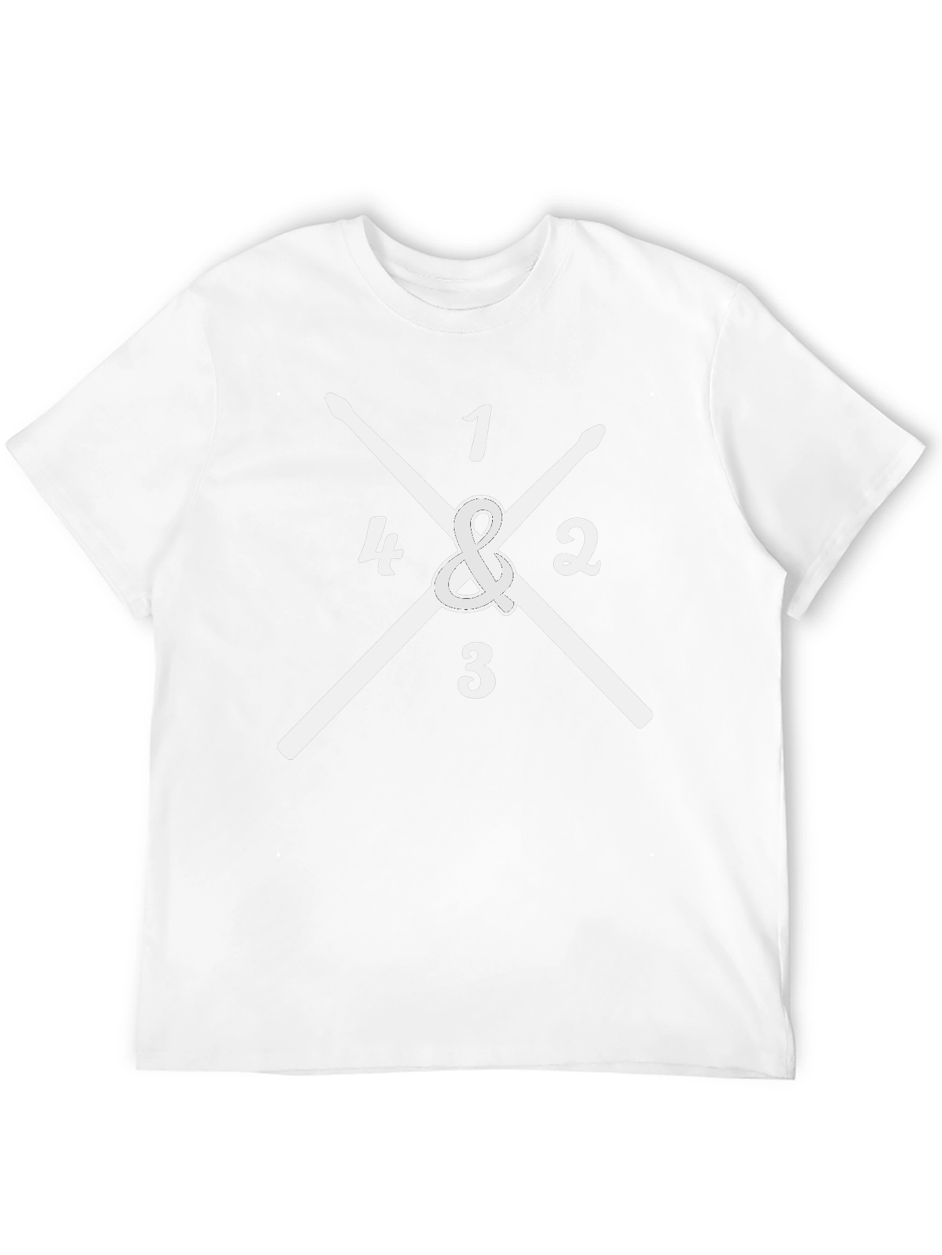 Drummer Rhythm T-Shirt - 1234 Drumsticks Tee