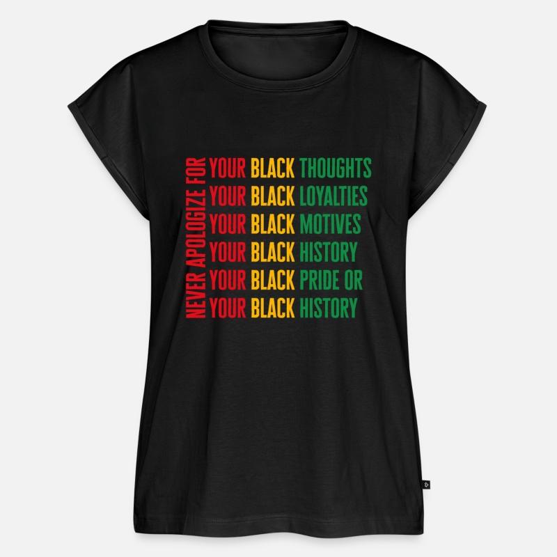 Black Lives Matter Shirt, Never Apologize For