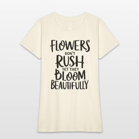 Bloom Beautifully Floral Self Growth Message