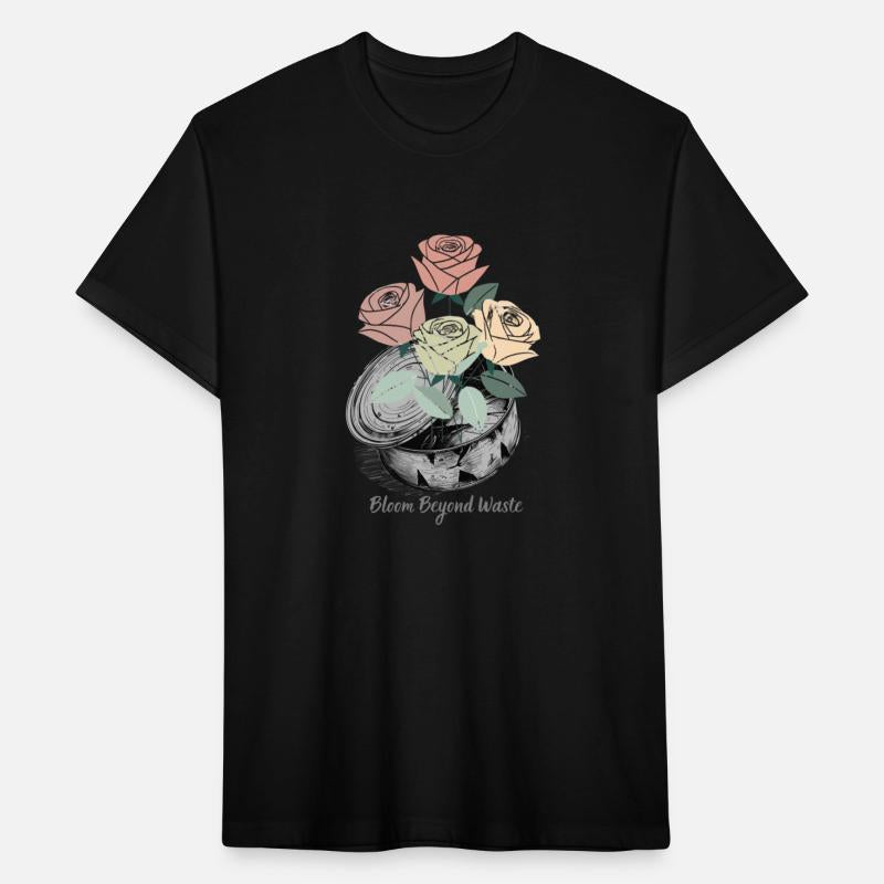 Bloom Beyond Waste Floral Reuse Art Tee