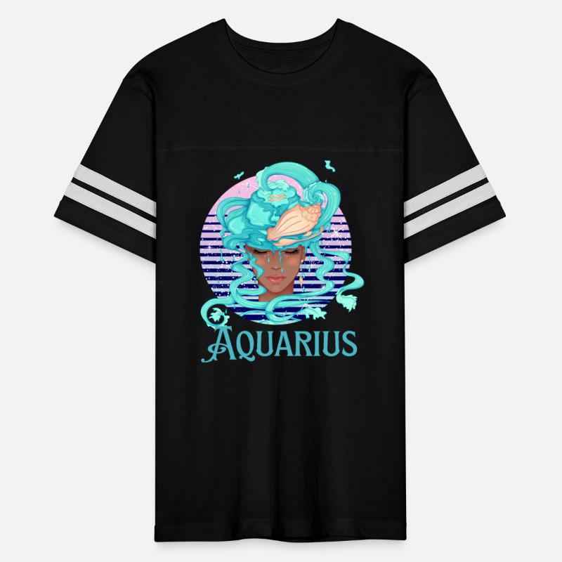 Blue Aquarius Zodiac Sign in the Stars