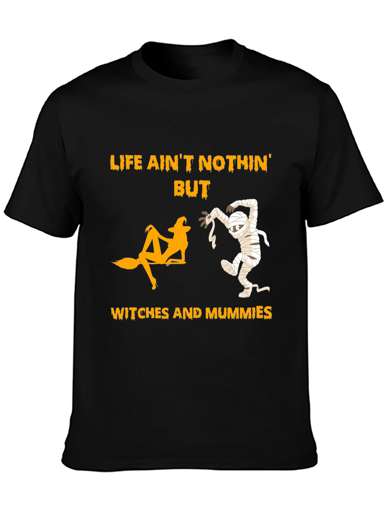 Halloween Witches and Mummies T-Shirt