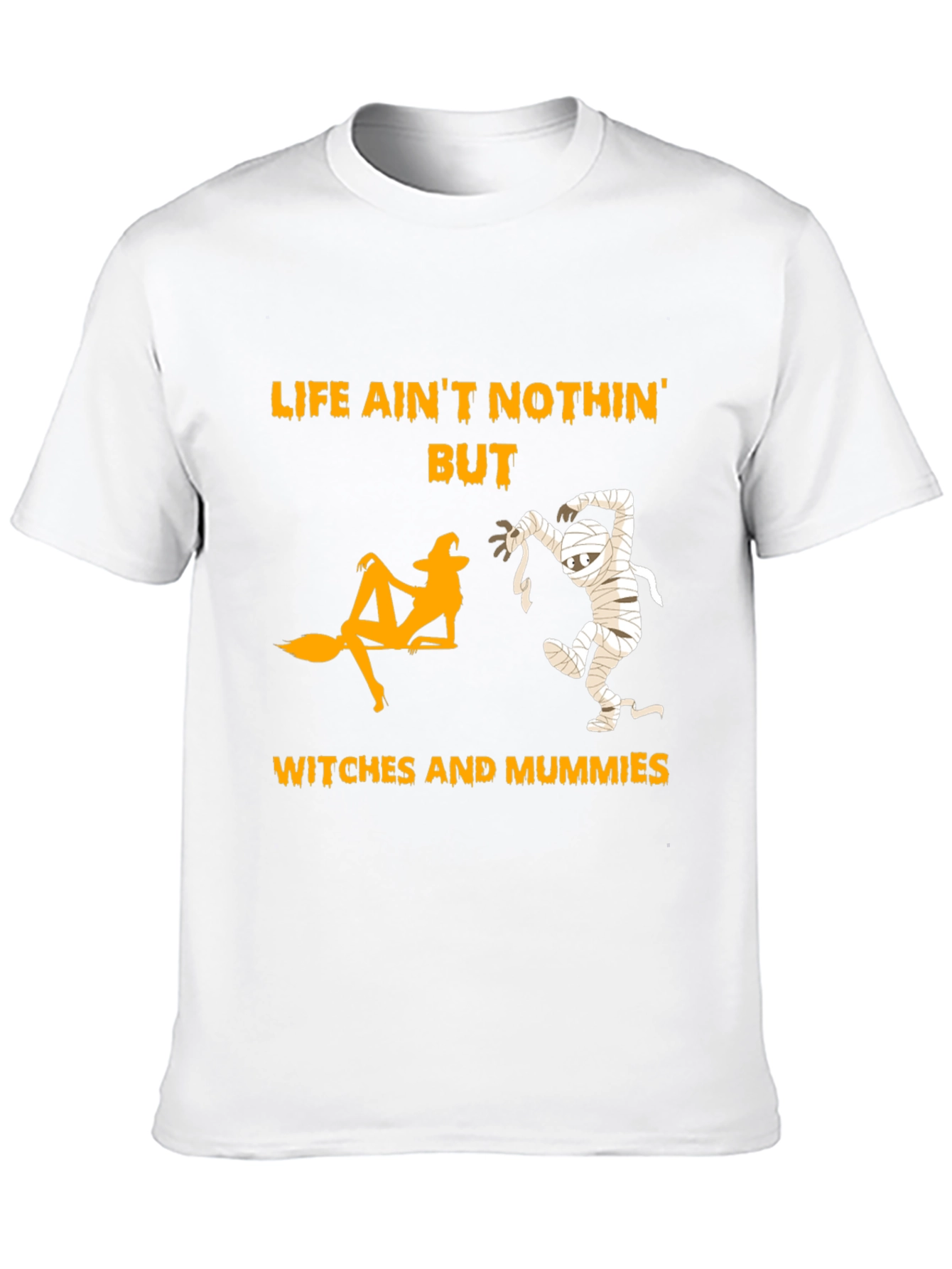 Halloween Witches and Mummies T-Shirt