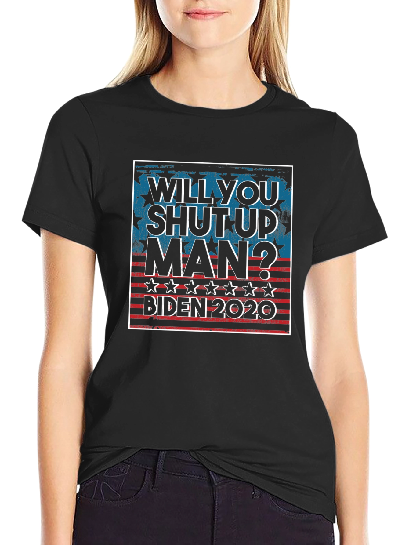 Will You Shut Up Man? Biden 2020 T-Shirt