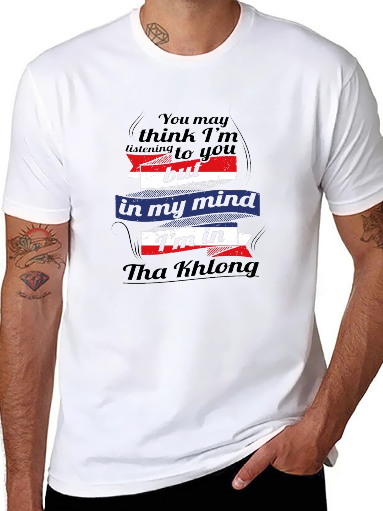Tha Khlong Mind T-Shirt - Travel Lover Tee