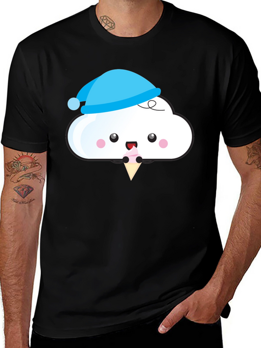 Cute Cloud Ice Cream T-Shirt