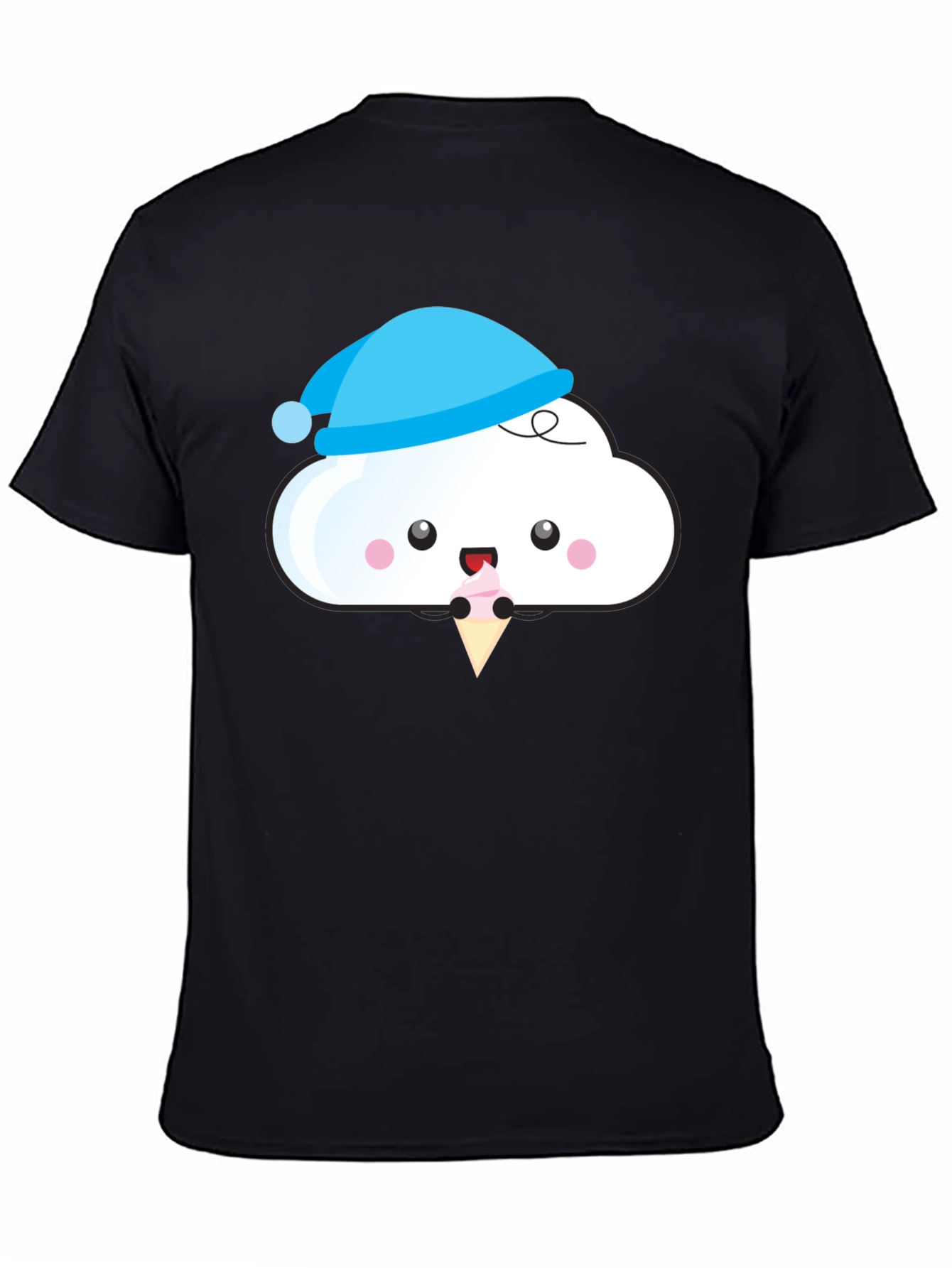 Cute Cloud Ice Cream T-Shirt