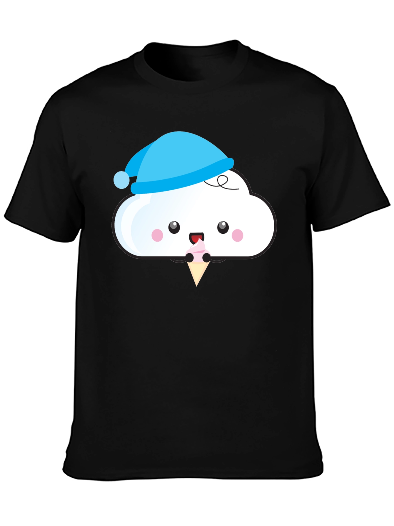 Cute Cloud Ice Cream T-Shirt
