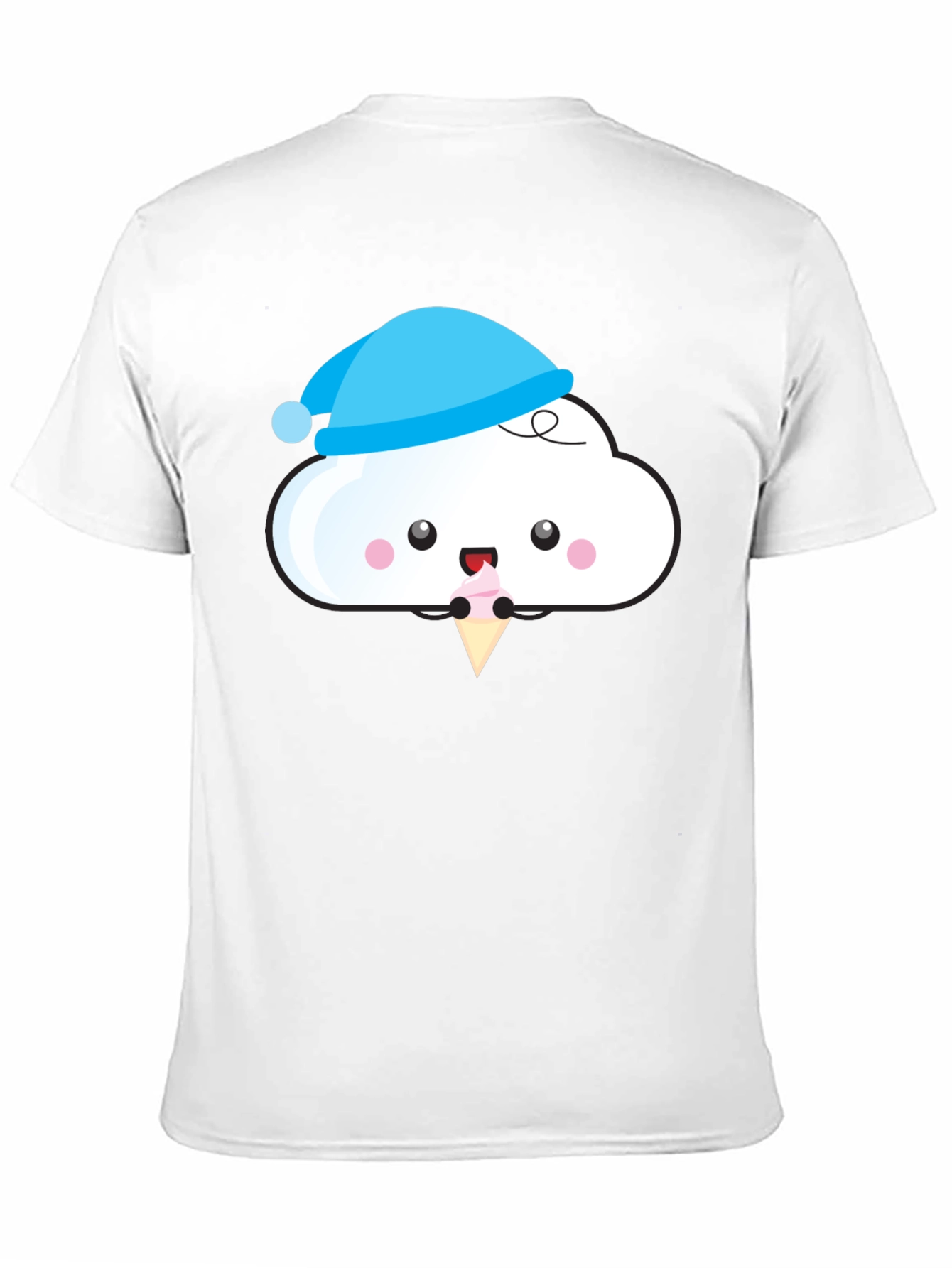Cute Cloud Ice Cream T-Shirt
