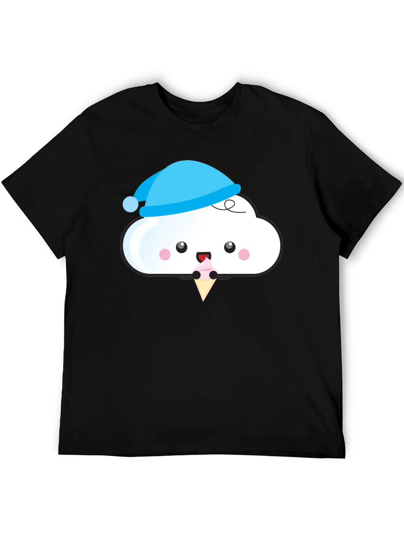 Cute Cloud Ice Cream T-Shirt