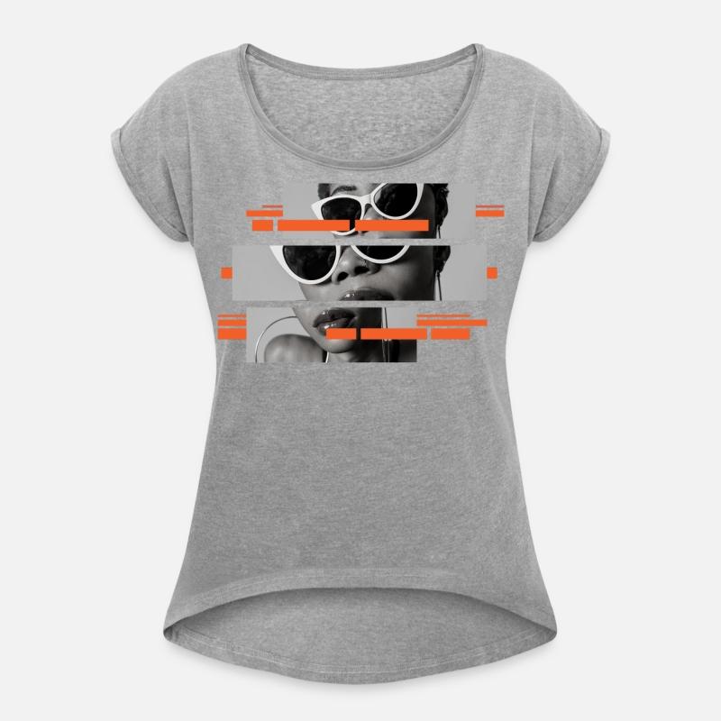 Bold Black and White Retro Portrait