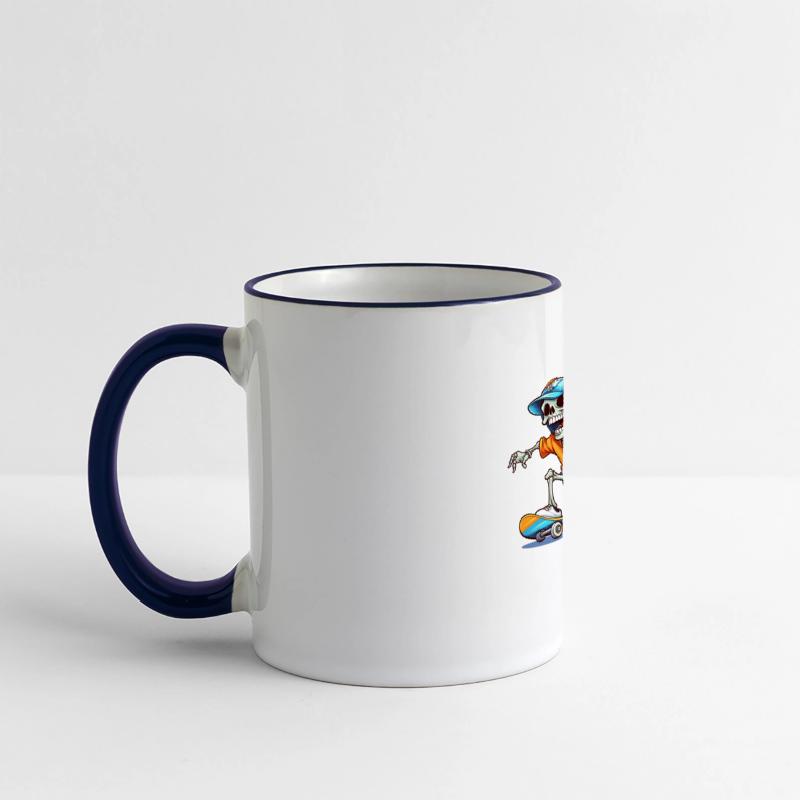 Bony Boarder: Skeleton Skate Graphic for Skateboar