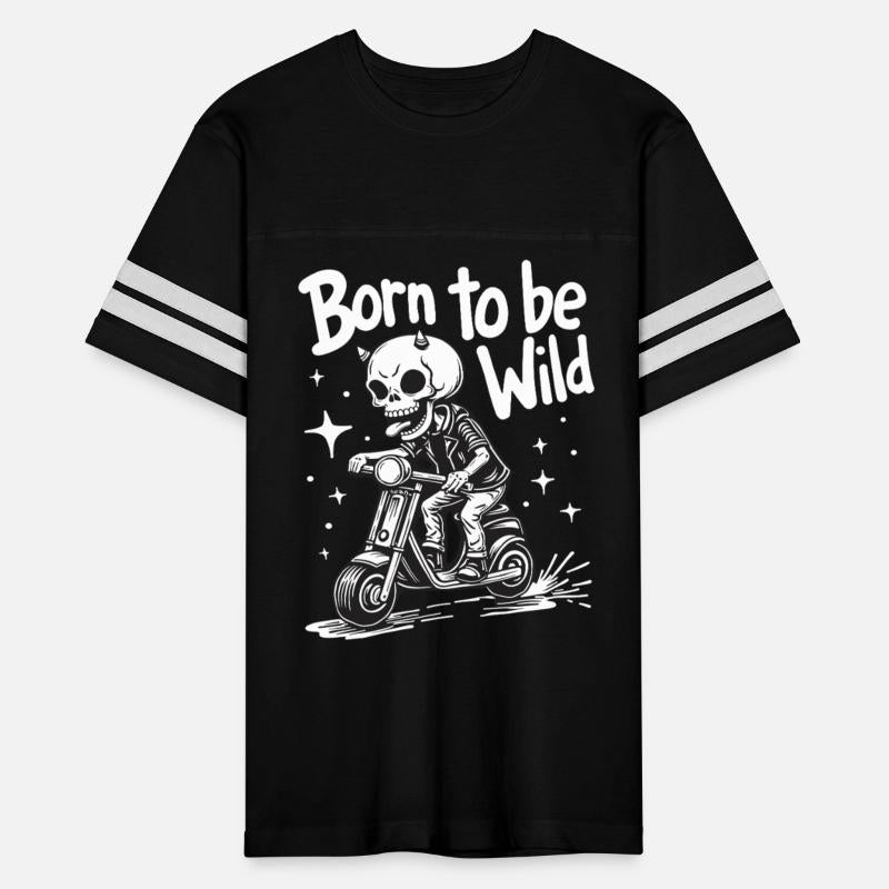 Born to Be Wild - Skull Devil on Scooter