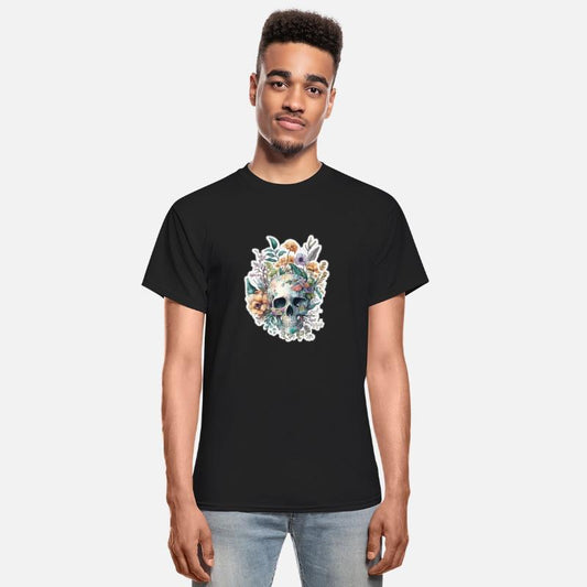 Botanical Skull Design