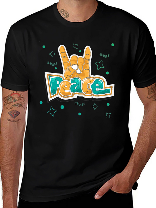 Peace Sign Hand T-Shirt