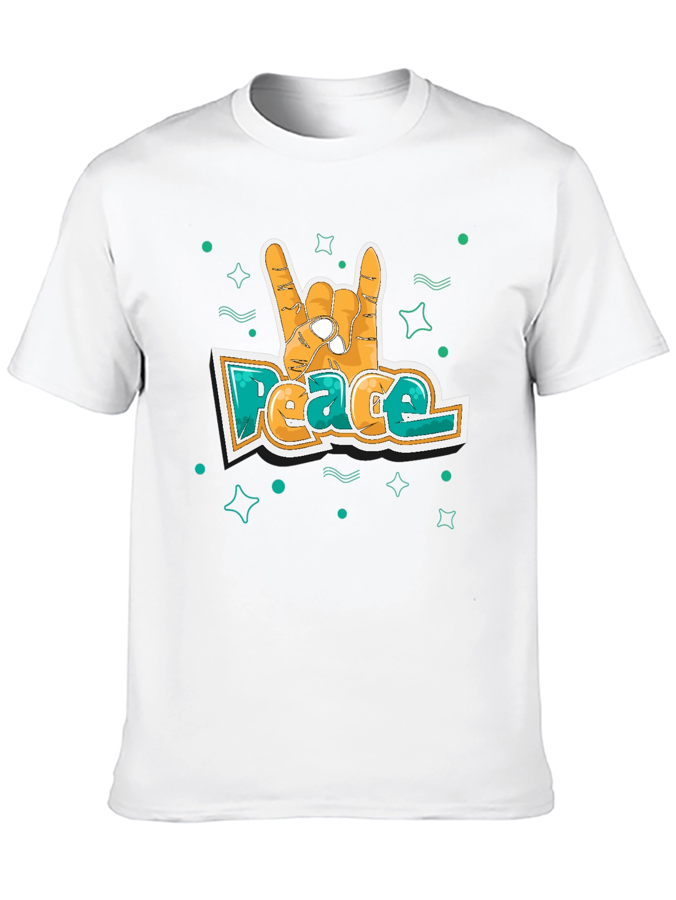 Peace Sign Hand T-Shirt