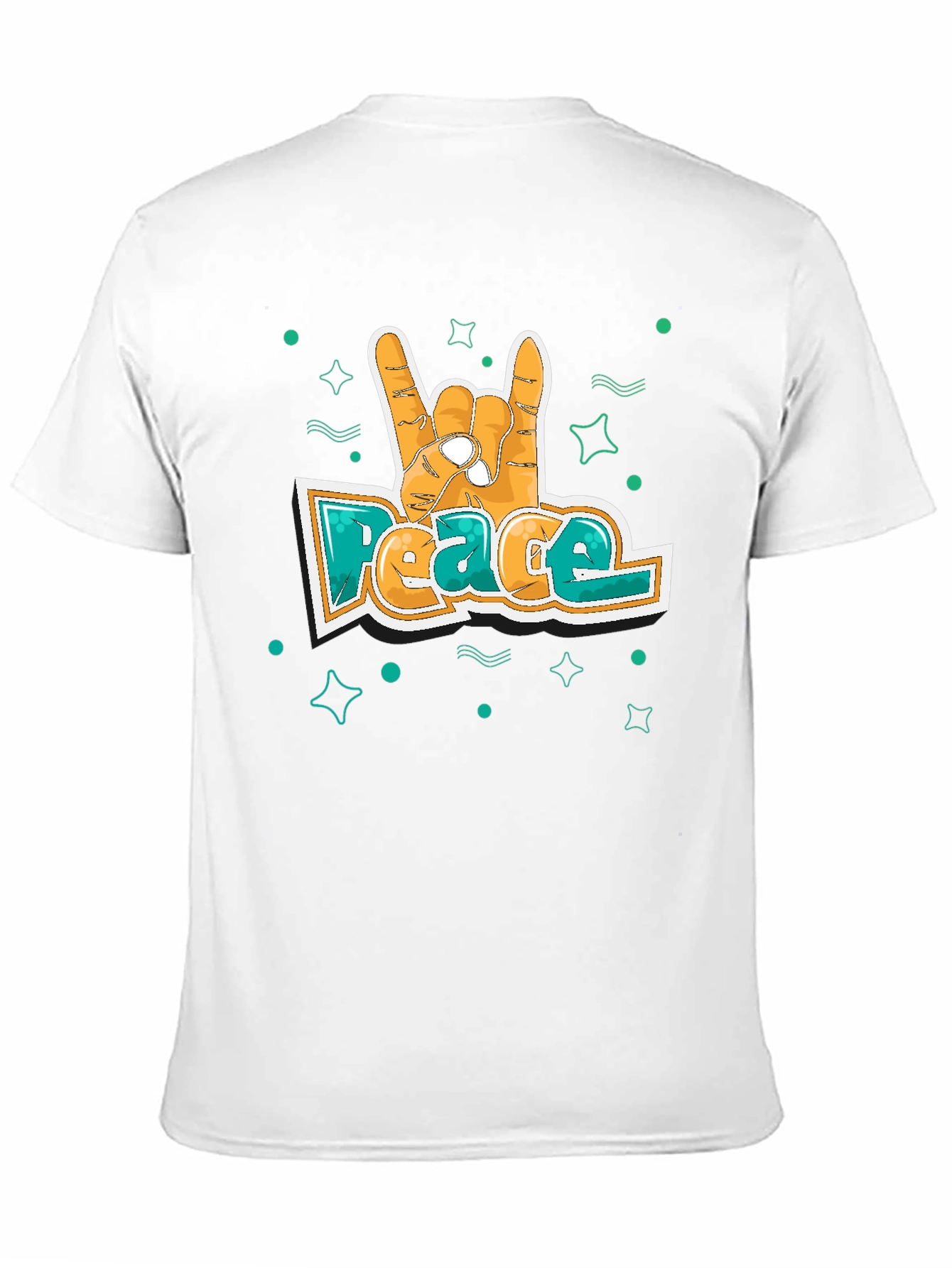 Peace Sign Hand T-Shirt
