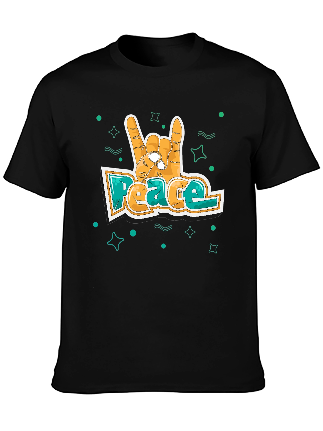 Peace Sign Hand T-Shirt