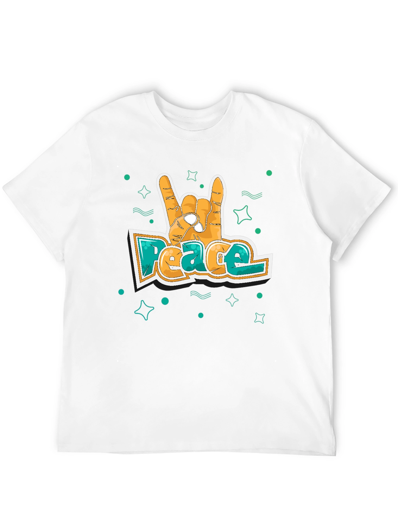 Peace Sign Hand T-Shirt