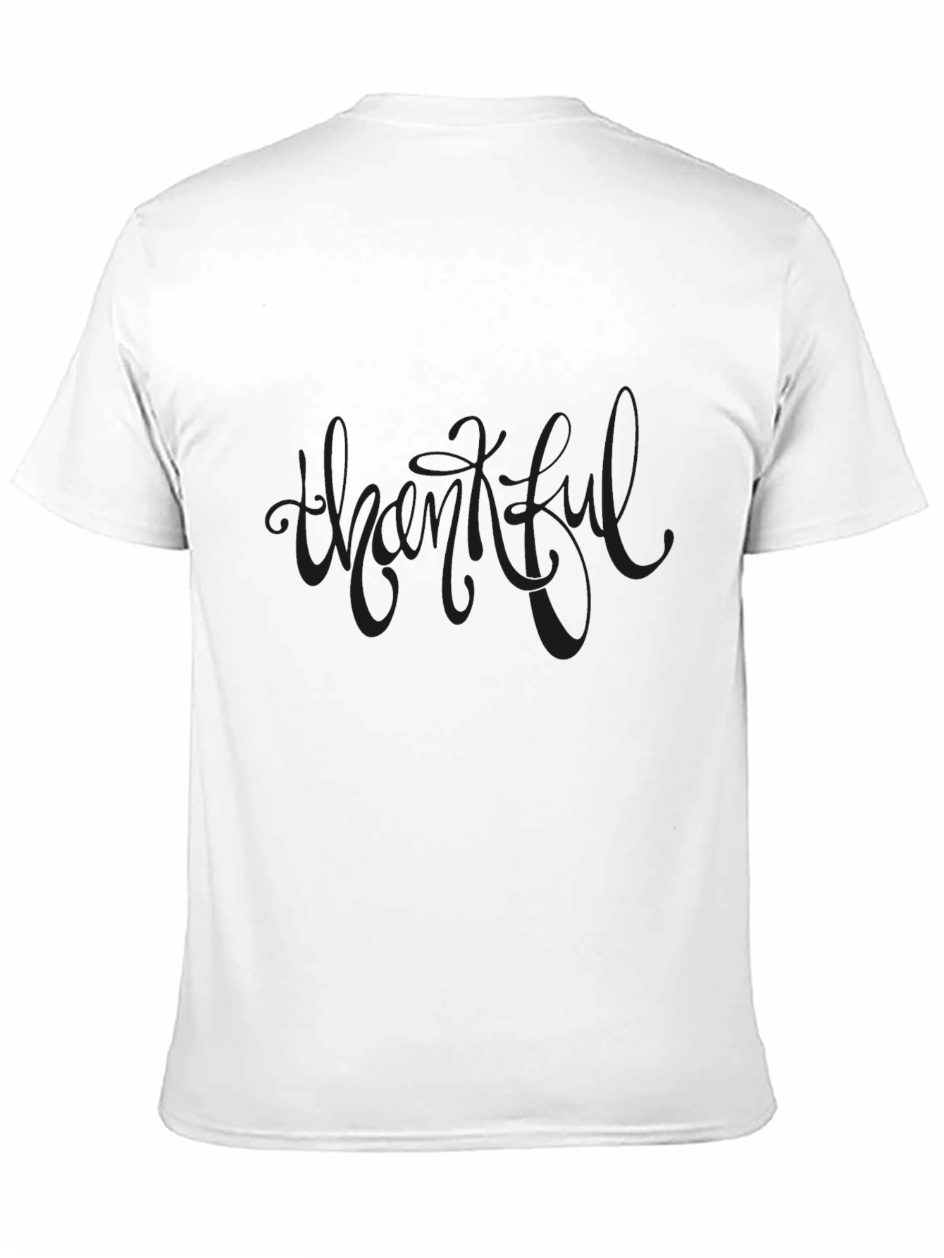 Thankful Black Graphic Tee